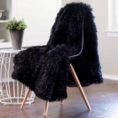 Пушистый плед Home Textile Травка евро 200x220