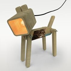 Настольная лампа Бруталити Собака животные коты милота - 1219