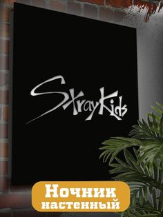 Настенный светильник панно Бруталити Музыка Stray Kids-2412