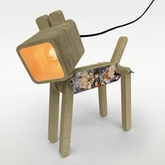 Настольная лампа светильник Бруталити Собака игры genshin impact - 1097