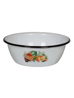 Миска для кухни СтальЭмаль эмалированная 15 л