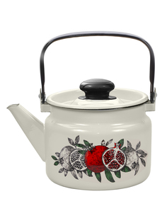 Чайник для плиты Лысьвенские эмали Цвет граната эмалированный 2 л