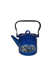 Чайник для плиты Вологодский сувенир эмалированный 2 л СтальЭмаль