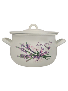 Кастрюля эмалированная Лысьвенские эмали с крышкой 26 л