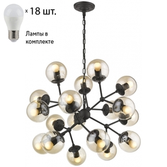 Подвесная люстра с лампочками Wertmark WE23618023+Lamps