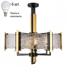 Люстра подвесная с лампочками Omnilux OML-99703-06+Lamps