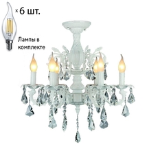 Люстра подвесная с лампочками Omnilux OML-30807-06+Lamps