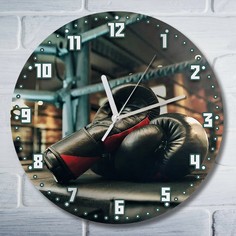 Настенные часы Бруталити CLOCK-UV-ALM-190422-0062