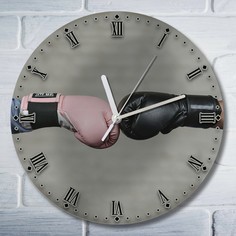 Настенные часы Бруталити CLOCK-UV-ALM-190422-0063