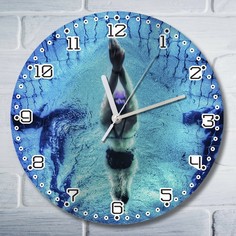 Настенные часы Бруталити CLOCK-UV-ALM-190422-0074