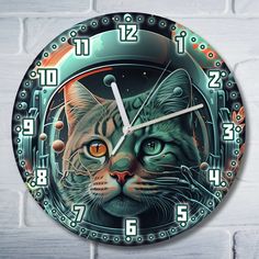 Настенные часы Бруталити CLOCK-UV-ALM-210423-0029