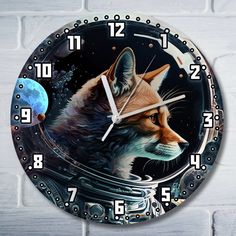 Настенные часы Бруталити CLOCK-UV-ALM-210423-0081