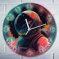 Настенные часы Бруталити CLOCK-UV-ALM-210423-0084