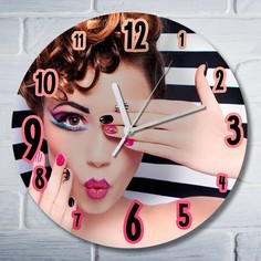 Настенные часы Бруталити CLOCK-UV-ANN-190422-0213