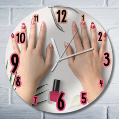 Настенные часы Бруталити CLOCK-UV-ANN-190422-0214