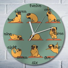 Настенные часы Бруталити CLOCK-UV-ANN-190422-0229