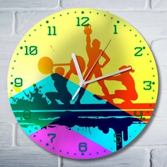 Настенные часы Бруталити CLOCK-UV-ANN-190422-0236