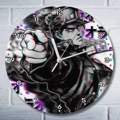Настенные часы Бруталити CLOCK-UV-ANN-210423-0308