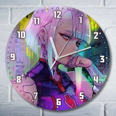 Настенные часы Бруталити CLOCK-UV-GSUN-210423-0529