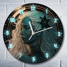 Настенные часы Бруталити CLOCK-UV-GSUN-210423-0541