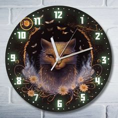 Настенные часы Бруталити CLOCK-UV-GSUN-210423-0546