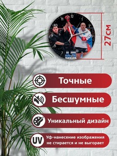 Настенные часы Бруталити CLOCK-UV-MLN-180622-0339