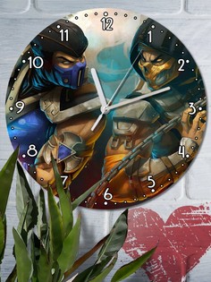 Настенные часы Бруталити CLOCK-UV-MLN-180622-0419