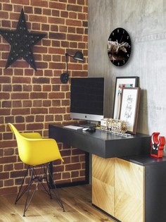 Настенные часы Бруталити CLOCK-UV-OG-110222-0145