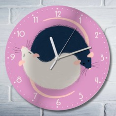 Настенные часы Бруталити CLOCK-UV-OG-110222-0180