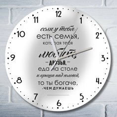 Настенные часы Бруталити CLOCK-UV-OG-110222-0272