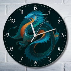 Настенные часы Бруталити CLOCK-UV-OG-110222-0302