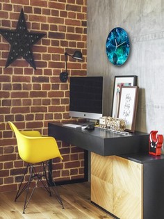 Настенные часы Бруталити CLOCK-UV-OG-110222-0381