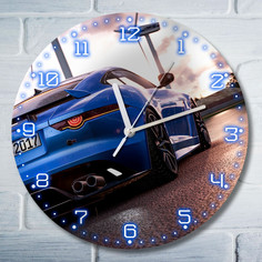 Настенные часы Бруталити CLOCK-UV-OG-110722-0536