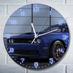 Настенные часы Бруталити CLOCK-UV-OG-180622-0657