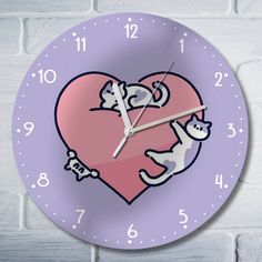 Настенные часы Бруталити CLOCK-UV-OG-210423-0950
