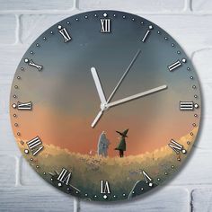 Настенные часы Бруталити CLOCK-UV-OG-210423-0960