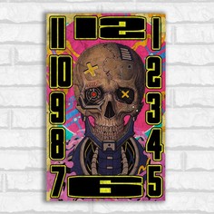 Настенные часы Бруталити OSBCLOCK-ALM-270422-0350