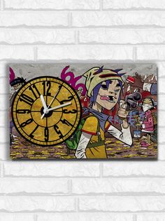 Настенные часы Бруталити OSBCLOCK-SMEC-ALM-280922-128