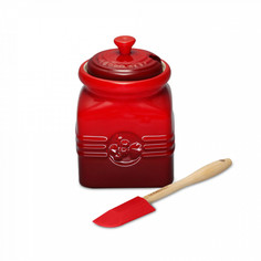 Банка для варенья LE CREUSET Cerise 045 л керамика красный
