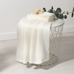 Полотенце вафельное Love Life Sweet Momemt 70х130 см молочный
