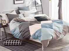 Постельное белье Cleo 2 спальное Satin de Luxe сатин наволочки 50х70