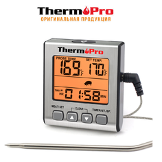 Кулинарный термометр ThermoPro с выносным щупом с подсветкой