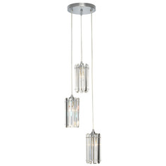 Хрустальный подвесной светильник Citilux Джейн CL306031 Хром