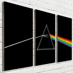 Модульная картина на рельефной доске ОСП музыка pink floyd пинк флойд- 2175 Бруталити