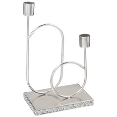 Подсвечник Flando на 2 свечи 10х16х25,5 см 120-208