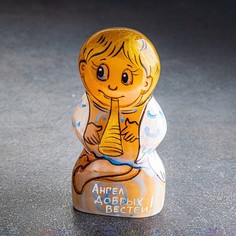 Сувенир  Ангел добрых вестей, селенит No Brand