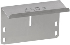 Полка для диспенсера для туалетной бумаги Mediclinics RPR2700CS 180x123x84 мм сталь