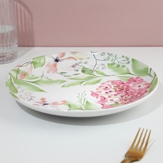 Тарелка Dolce Ceramo Акварель 255 см