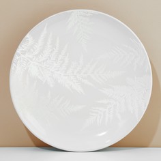 Тарелка Dolce Ceramo «Папоротник», 255 см