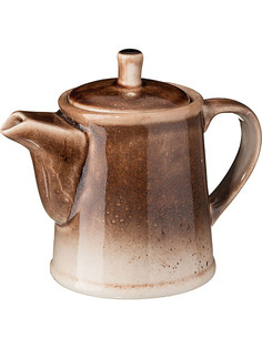 Чайник заварочный Борисовская Керамика Marrone Reattivo фарфоровый 500 мл коричневый